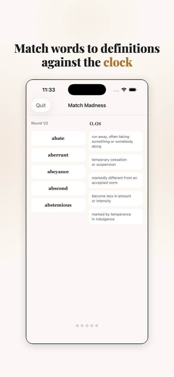 Match Madness game