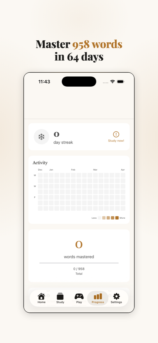 Track your progress